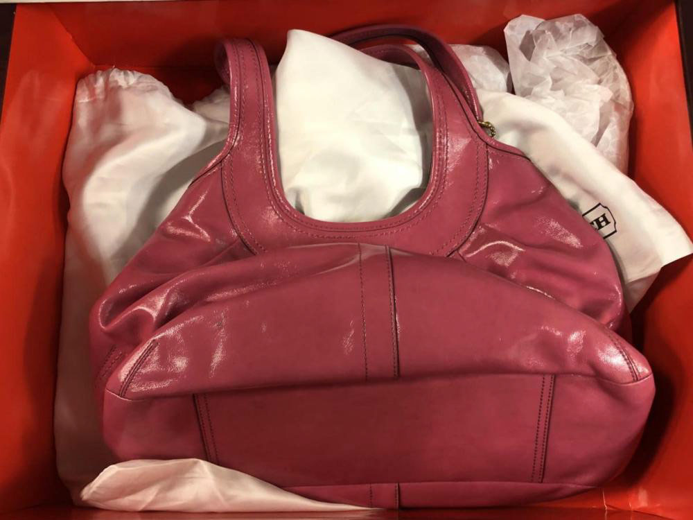 Coach Women's Zip Closure Crossbody Handbag Red Size S - Shop Linda's Stuff